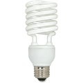 Satco CFL Spiral Bulb T2, 23W, 1600Lumens, 3/BX, White PK SDNS6274